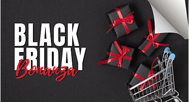 Black Friday bonanza text
