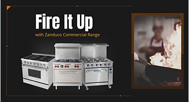 Fire It Up: Selecting the Ideal Commercial Range for Your Kitchen