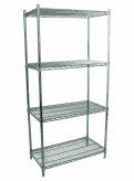 Heavy Duty Commercial Chrome Shelf Sets