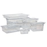 Polycarbonate Clear Food Pans