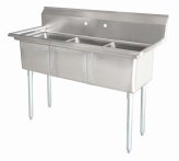 3 Compartment Sinks