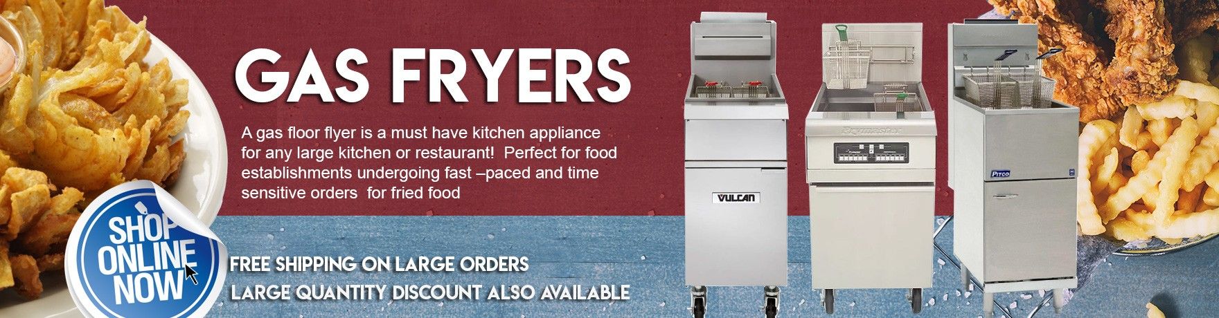 Gas Floor Fryers