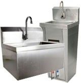Knee and Pedestal Hand Sink 