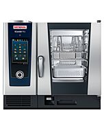 Rational CB1GRRA.0000232 iCombi Pro 6 Pan Half-Size Liquid Propane Combi Oven with Touch Screen Controls- 120V