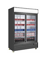 EFI C2S-52.4GD 52″ Two Door Glass Merchandiser Refrigerator, 50 Cu. Ft.