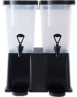 Omcan Double Rectangular Juice Dispenser - 11.4L