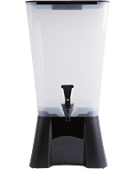 Omcan Single Rectangular Juice Dispenser - 18.9L
