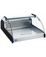 Zanduco 27" Countertop Curved Glass Refrigerated Showcase with 118L Capacity - 110V, 176W