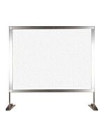 Omcan Countertop Panel W 72" X H 32.5" Frosted Polycarbonate