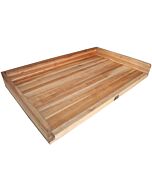 BK Resources MBT-7236 72" x 36" x 1-3/4" Hard Maple Bakers Top Table Replacement Top with Oil Finish