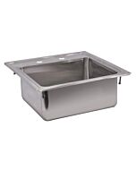 Zanduco Drop In Sink 1-Tub 12-1/4" X 10-1/4" X 5-1/2" Top