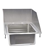 Zanduco Drop In Sink 1-Tub 10" X 14" X 5" Top