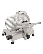Zanduco 8" Belt-Driven Meat Slicer with Fixed Blade Sharpener