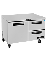 EFI CUDW2-48VC 48" Undercounter Refrigeration 120 Cu. ft. Capacity - 115/60