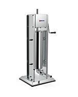 Omcan 15 lbs. Stainless Steel Vertical Gear Drive Manual Sausage Stuffer