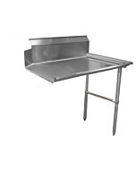 Zanduco 48"   Right Side Clean Dish Table