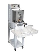 Trento Countertop Pasta Machine with 11 lb. Capacity, Cooling, and Cutter + Trolley - 110V, 1HP