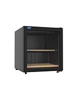 Zanduco Swing Glass Door Refrigerator Showcase Tabletop with 52L Capacity - 115V