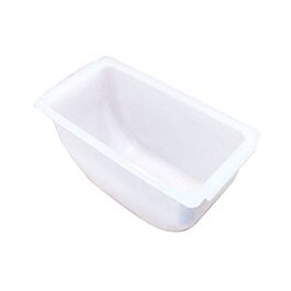 Product image for Omcan White Insert for 4, 5, and 6-Compartment Stainless Steel Condiment Holders with Clear Cover
