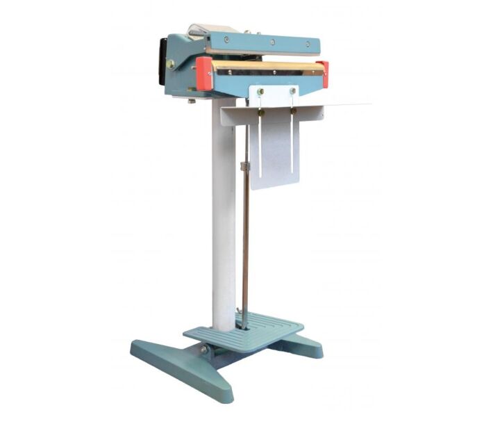 Omcan Scratch and Dent Foot Operated Impulse Sealer - 14" Seal Bar, 5mm Seal Width - CA