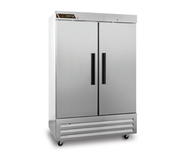 Centerline CLBM-49R-FS-LR 54" Reach-In Two Solid Door Refrigerator with Left/Right Hinged Doors - USA
