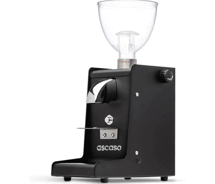 Ascaso Min720 Mol Isteel I2 Timer Black Coffee Grinder -120V - CA