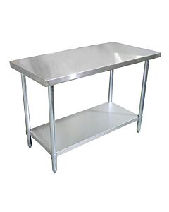 Zanduco Stainless Steel Worktable 30" X 36" with undershelf - Standard