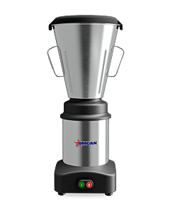 Omcan 4L Countertop Stainless Steel Blender, Removable Cutting Unit - 0.5HP, 373W