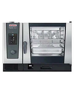 Rational CC2GRRA.0000274 iCombi Classic Single 6-Full Size Liquid Propane Combi Oven with Manual Controls - 208/240V, 1 Phase