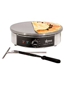 Omcan 16" Round Crepe Maker - 120V, 1800W