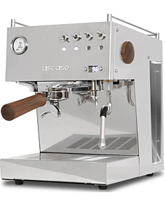 Ascaso DU.111 Duo PID PF Inox/Wood Espresso Machine-120V, 15AMP