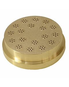 Trento #8 Pasta Die Brass for items 16643, 13236, and 13440 Pasta Machines