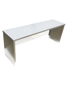 Omcan Sneeze Guard 44 X 15 X 12 Inches Deep For Three Pans Steam Table 430Ss 18Ga
