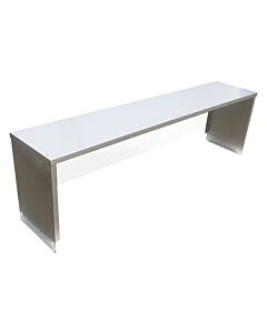 Omcan Sneeze Guard 72 X 15 X 12 Inches Deep For Five Pans Steam Table 430Ss 18Ga