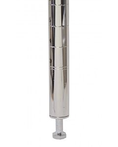 Zanduco 8" Chrome Post with Leveler