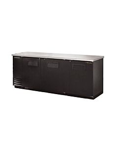 True TBB-4-HC Solid Swing Door Back Bar Cooler - CA