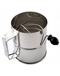 Omcan Rotary Sifter 8 Cups Stainless Steel