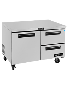 EFI CUDW2-48VC 48" Undercounter Refrigeration 120 Cu. ft. Capacity - 115/60
