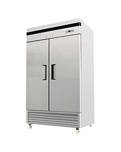 EFI F2-39VC 39" Bottom Mount Two Solid Door Reach-In Freezer - 120V, 1032W
