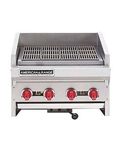 American Range ADJ-24 24" Countertop Adjustable Top Gas Radiant Broiler Natual Gas or Liquid Propane - 80,000 BTU