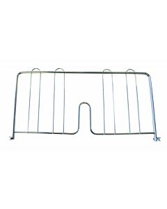 Zanduco Chrome Pressure Fit Shelf Divider