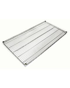 Zanduco Scratch and Dent Heavy Duty Commercial Chrome Shelf 18" X 48"
