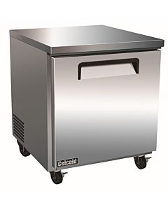 Celcold-CUC27F 27" Single Door Under Counter Freezer- 14 Cu.Ft.
