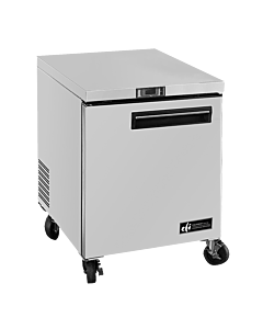 EFI FUDR1-27VC-L 27" One Glass Door Undercounter Freezer, Left-Hand