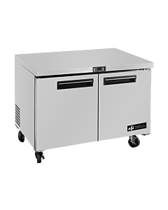EFI FUDR2-36VC 36" Two-Glass Door Undercounter Freezer