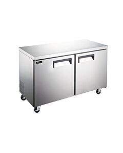 EFI CUDR2-48VCX 48.2" X-LINE Two Door Undercounter Refrigerator - 115V