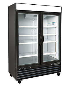 Kool-It KGF-48 54" Double Glass Door Merchandiser Freezer