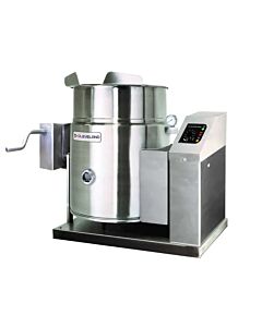 Cleveland KGT12TGB Table Top Tilting 2/3 Steam Jacketed Gas Fired Kettle with Gear Box 12 Gallon/ 45 Liters - 53000 BTU