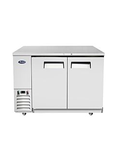 Atosa MBB48GR 48" Solid 2 Door Back Bar Refrigerator - CA