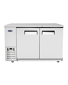 Atosa MBB59GR 58" Solid Two Door Back Bar Refrigerator - CA